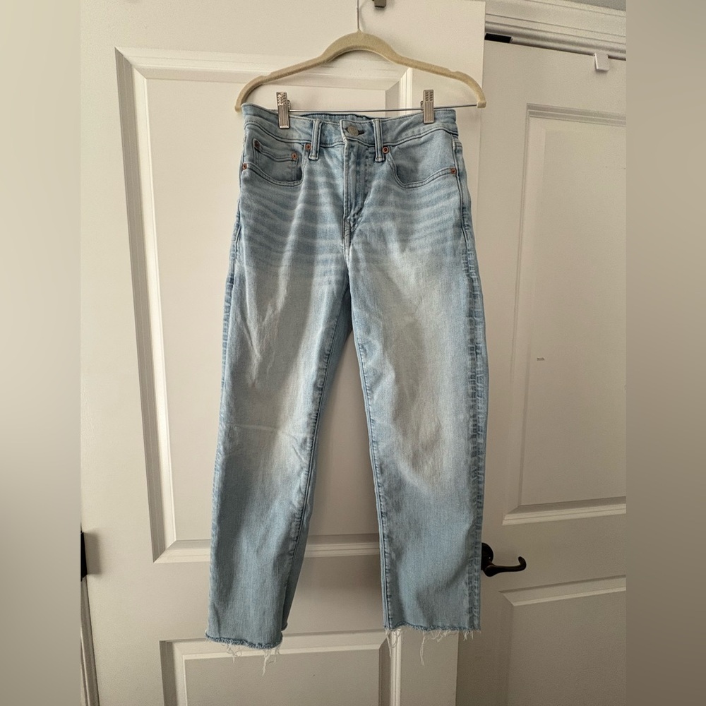 American Eagle Outfitters Light Wash Denim